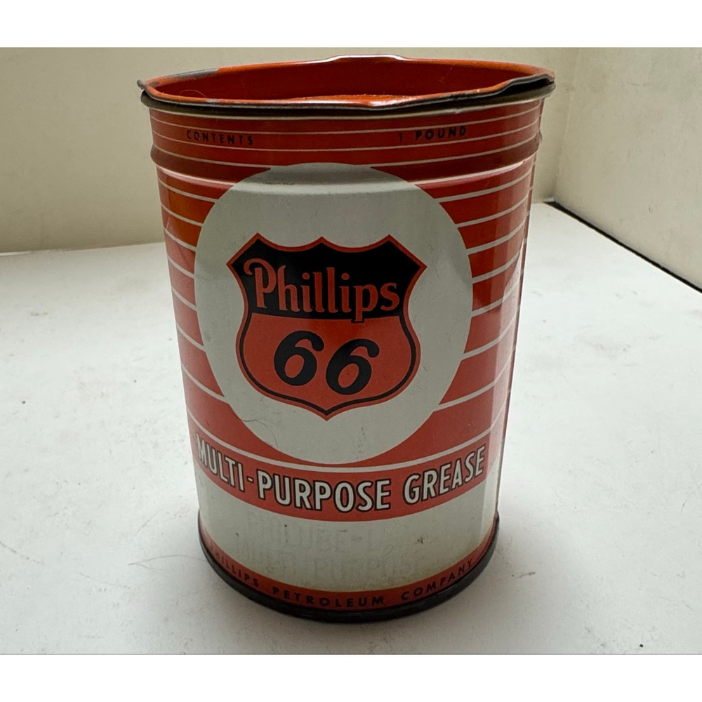 Phillips 66 Multi-Purpose 1 Lb Grease Can - 3/4 full